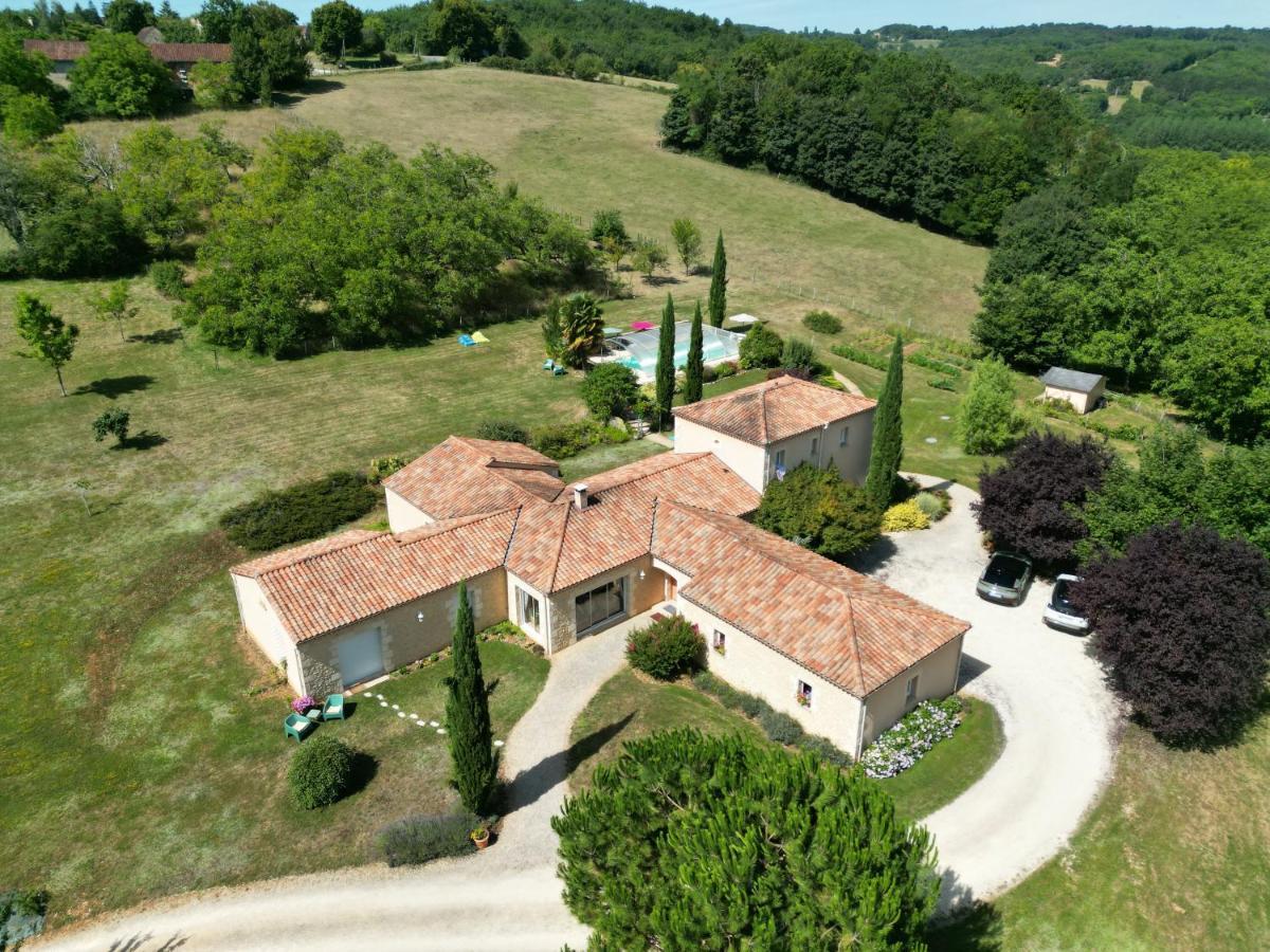 Les Chenes Rouges Bed and Breakfast Veyrines-de-Domme Buitenkant foto